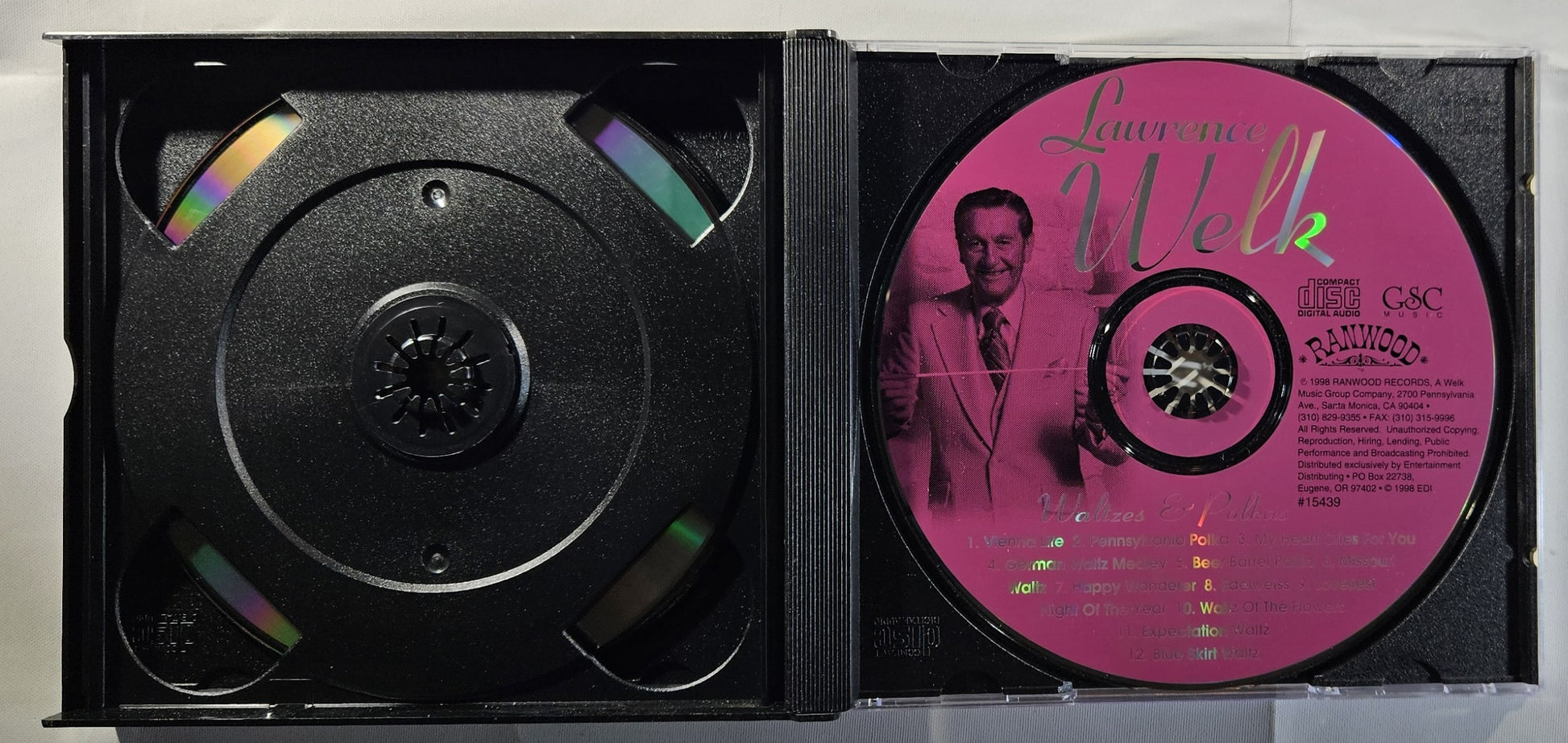 Laurence Welk - 36 All-Time Favorites [1998 Used Triple CD]