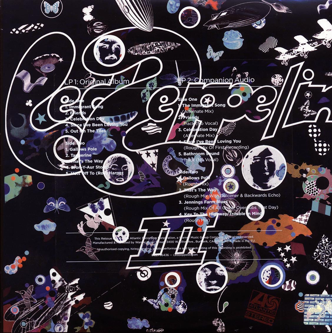 Led Zeppelin - Led Zeppelin III [2014 Deluxe 180G] [New Double Vinyl Record LP]