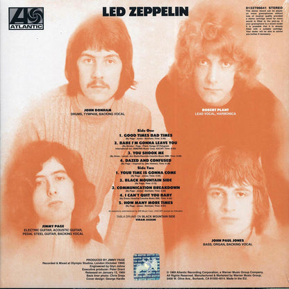 Led Zeppelin - Led Zeppelin [2014 Reissue Remastered 180G] [New Vinyl Record LP]