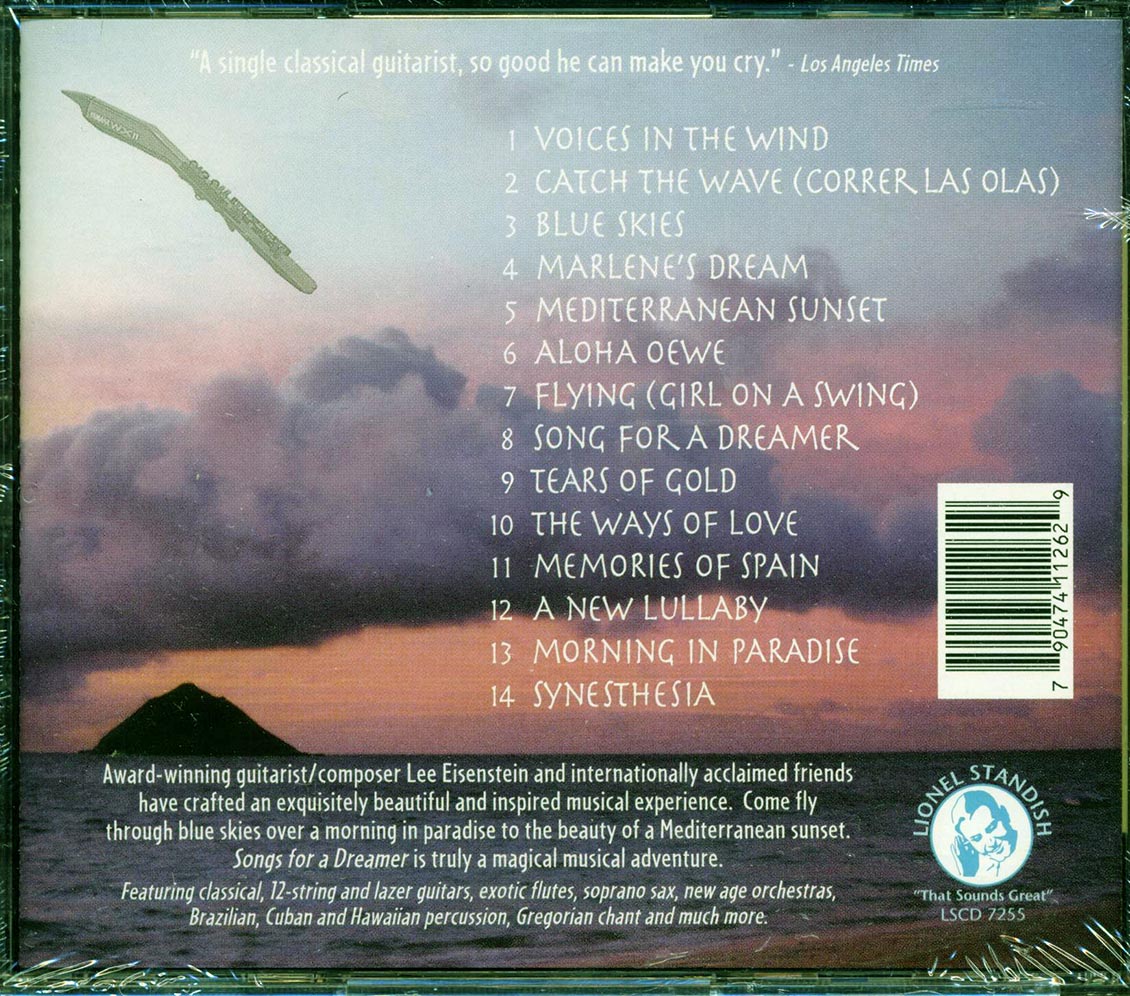 Lee Eisenstein - Songs for a Dreamer [1995 New CD]