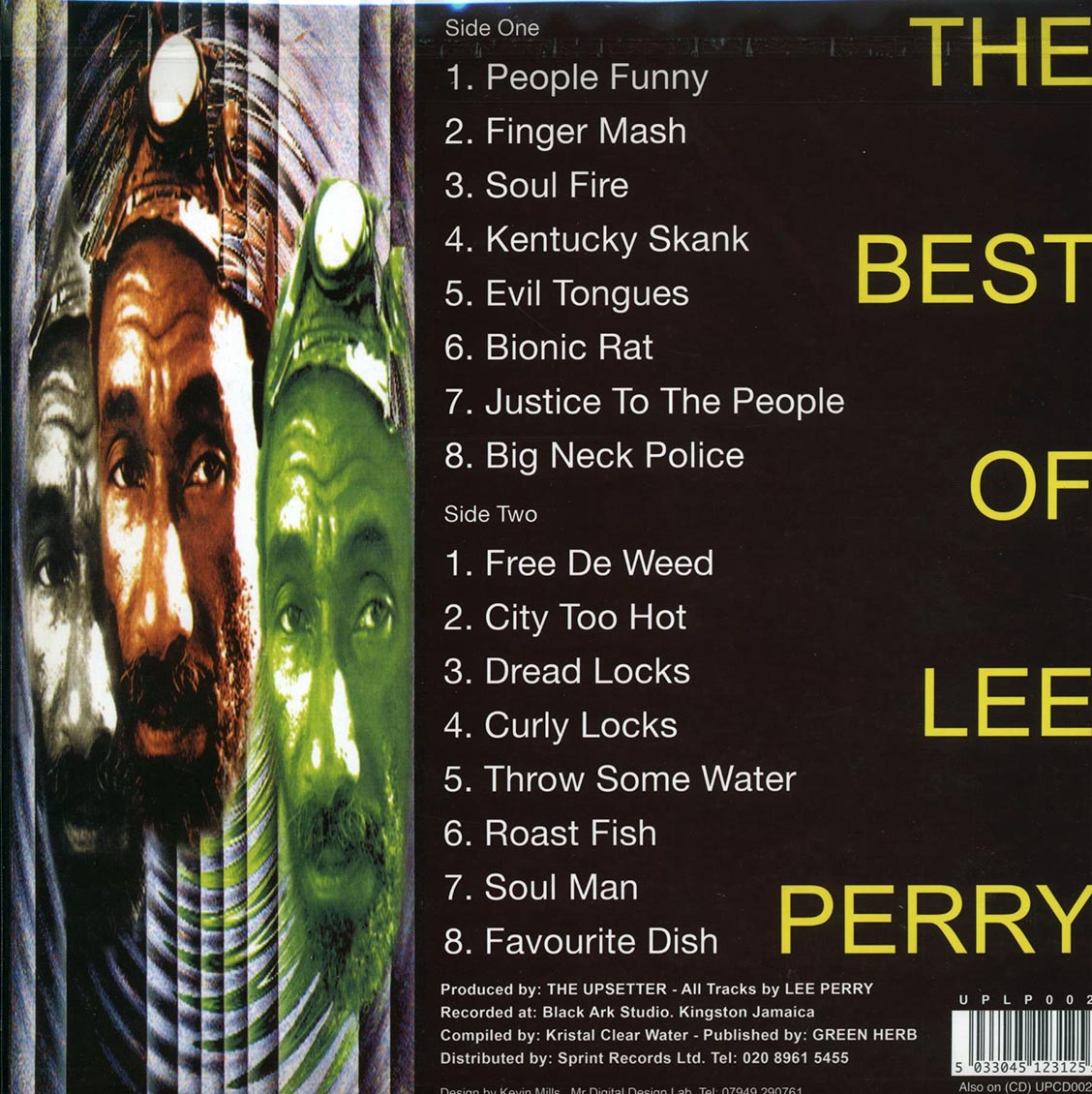 Lee Perry - The Best of Lee Perry [2008 Compilation] [New Vinyl Record LP]