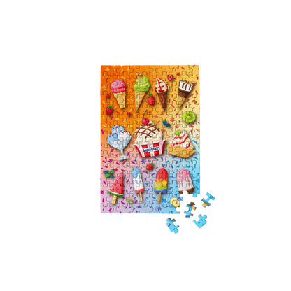 Legend Diary Ice Cream Treats 150 Piece Mini Jigsaw Puzzle Micro Puzzles