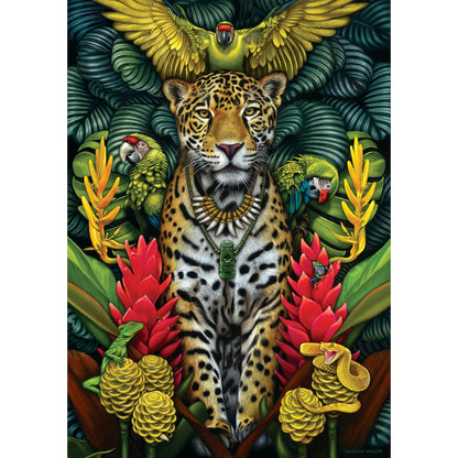 Legend of the Jaguar Shaman 1000 Piece Premium Jigsaw Puzzle Art & Fable