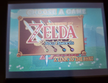 Legend of Zelda Link to the Past, 4 Swords GBA Video Game Boy Advance
