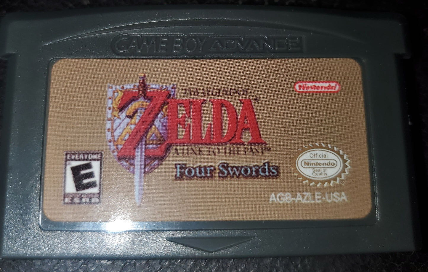 Legend of Zelda Link to the Past, 4 Swords GBA Video Game Boy Advance
