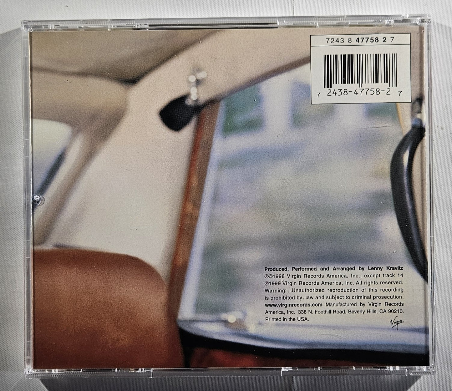 Lenny Kravitz - 5 [1999 Repress] [Used CD] [C]