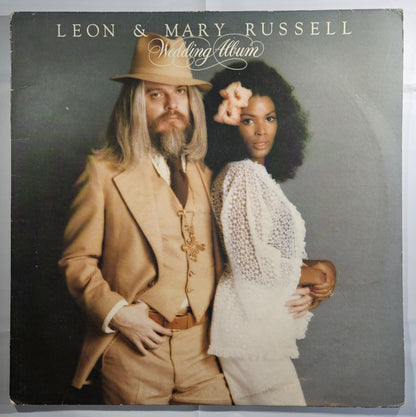 Leon & Mary Russell - Wedding Album [1976 Winchester Pressing] [Used Vinyl Record LP]