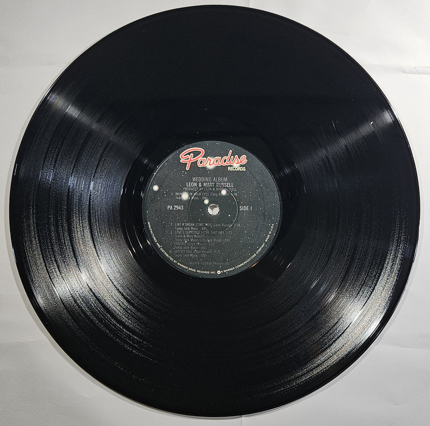 Leon & Mary Russell - Wedding Album [1976 Winchester Pressing] [Used Vinyl Record LP]