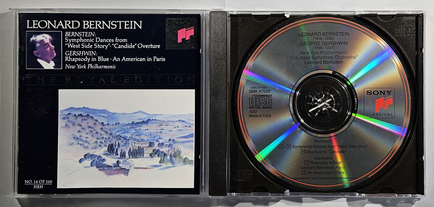 Leonard Bernstein - Symphony Dances, Gershwin [1992 Used CD]
