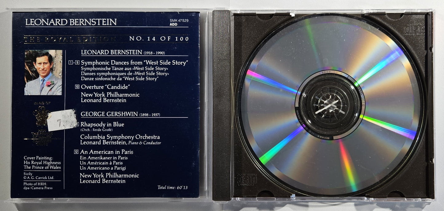 Leonard Bernstein - Symphony Dances, Gershwin [1992 Used CD]