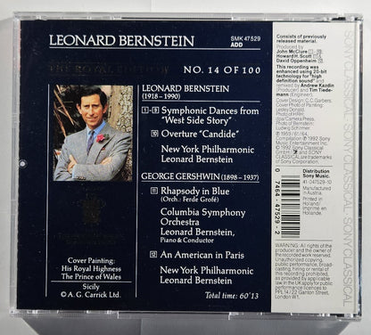 Leonard Bernstein - Symphony Dances, Gershwin [1992 Used CD]