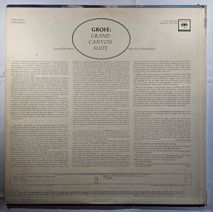 Leonard Bernstein - Grofe: Grand Canyon Suite [Used Vinyl Record LP]