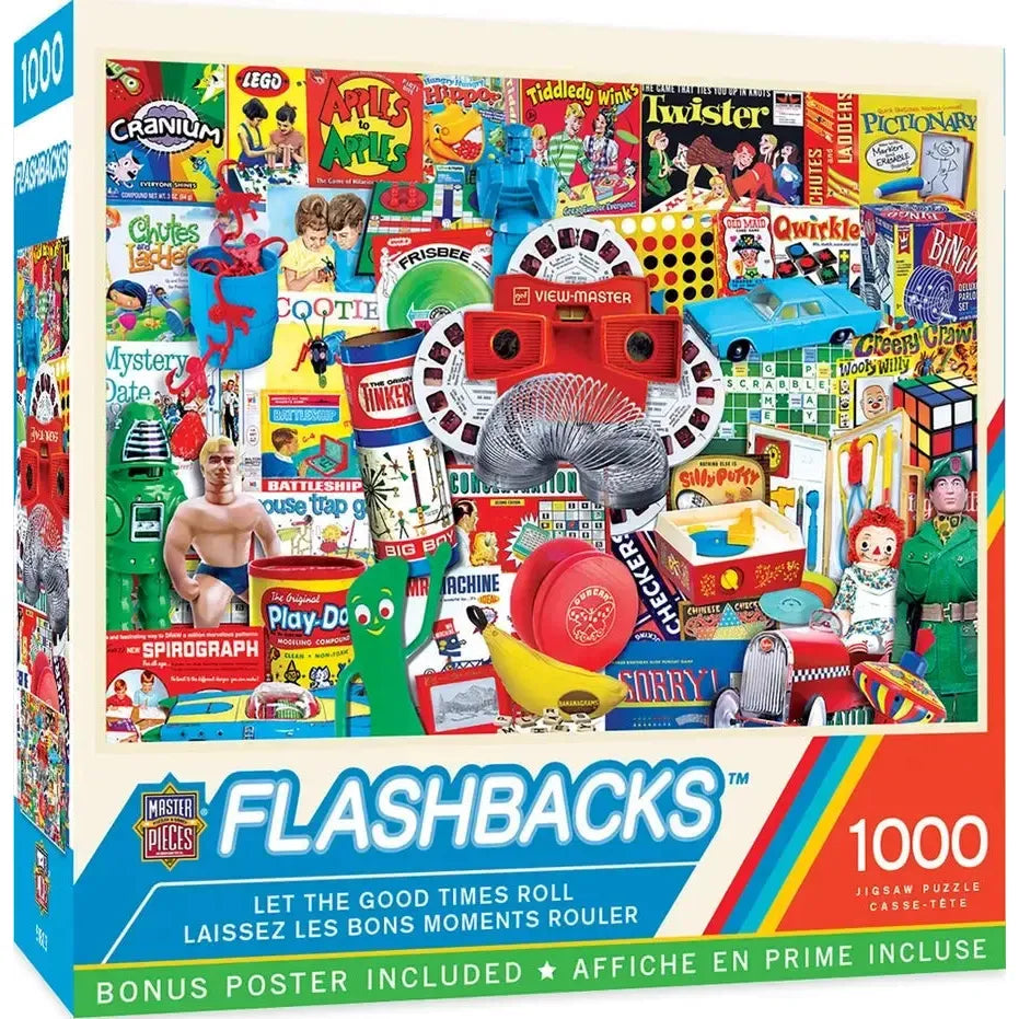 Let the Good Times Roll Flashbacks 1000 Piece Jigsaw Puzzle MasterPieces