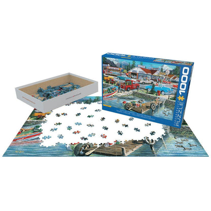 Letâ€™s go Fishing 1000 Piece Jigsaw Puzzle Eurographics