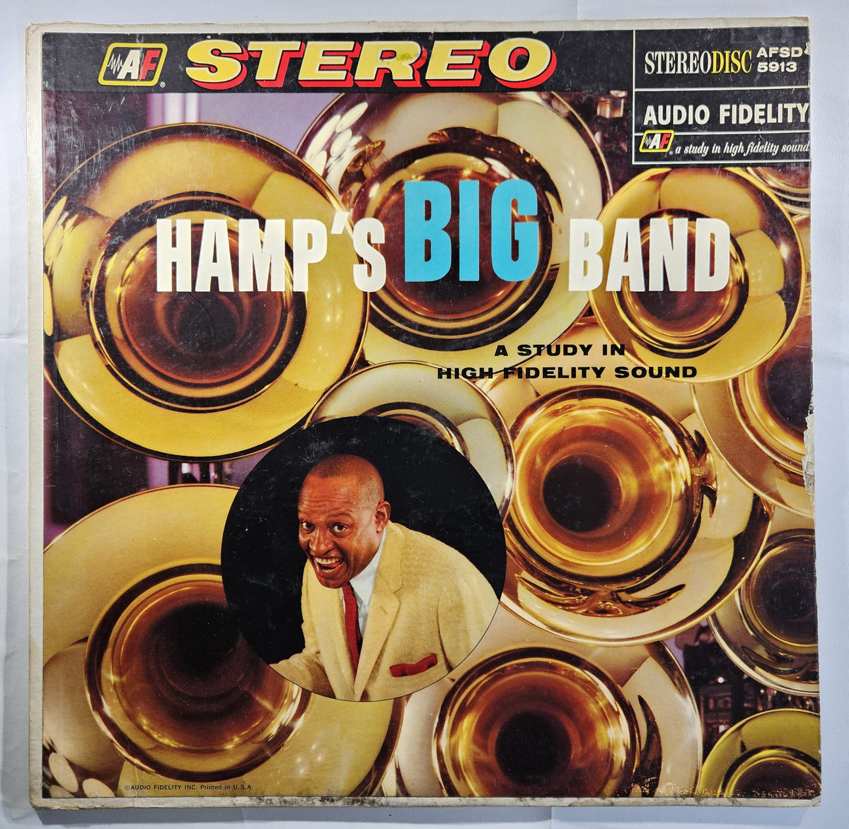 Lionel Hampton and His Orchestra - Hamp's Big Band [1959 Used Vinyl Record LP]