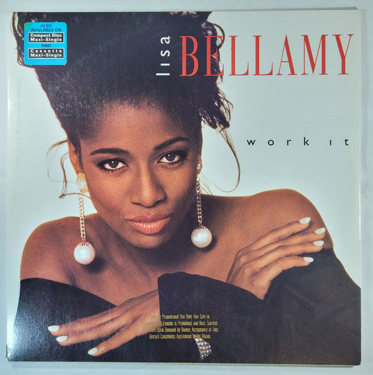 Lisa Bellamy - Work It [1991 Promo] [Used Vinyl Record 12" Single]