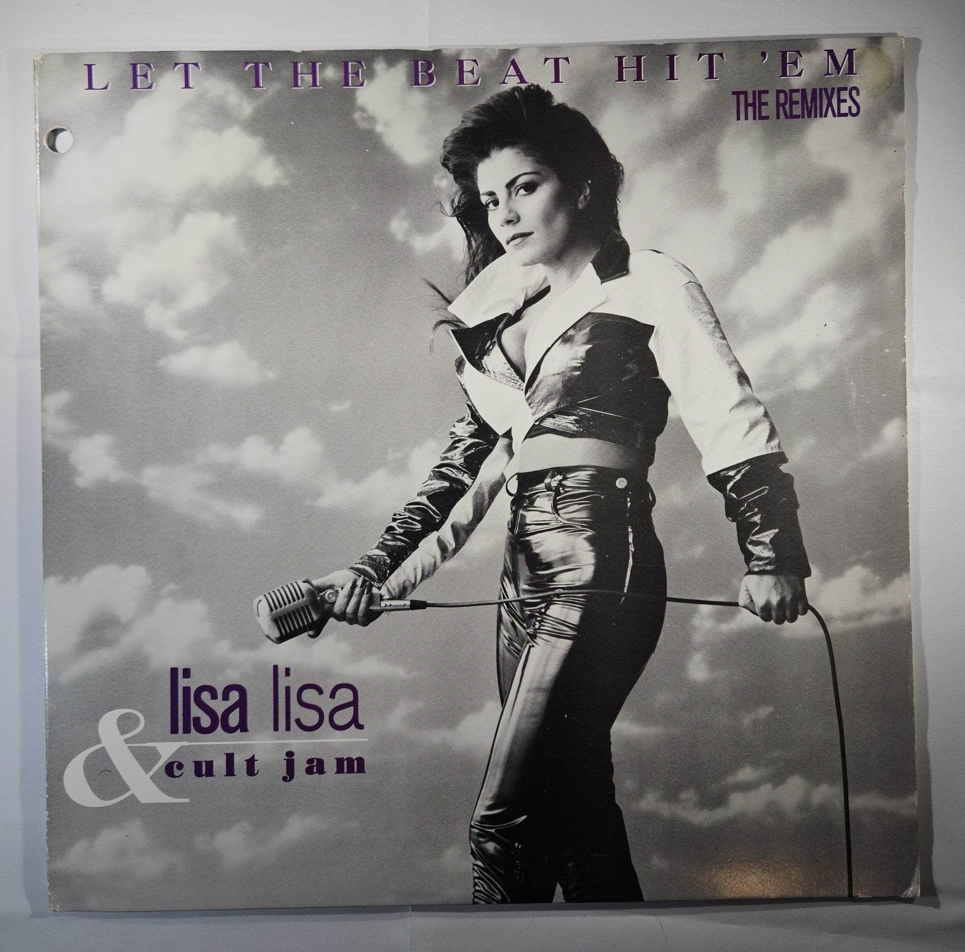 Lisa Lisa & Cult Jam - Let the Beat Hit 'Em (The Remixes) [1991 Used Vinyl Record 12" Single]
