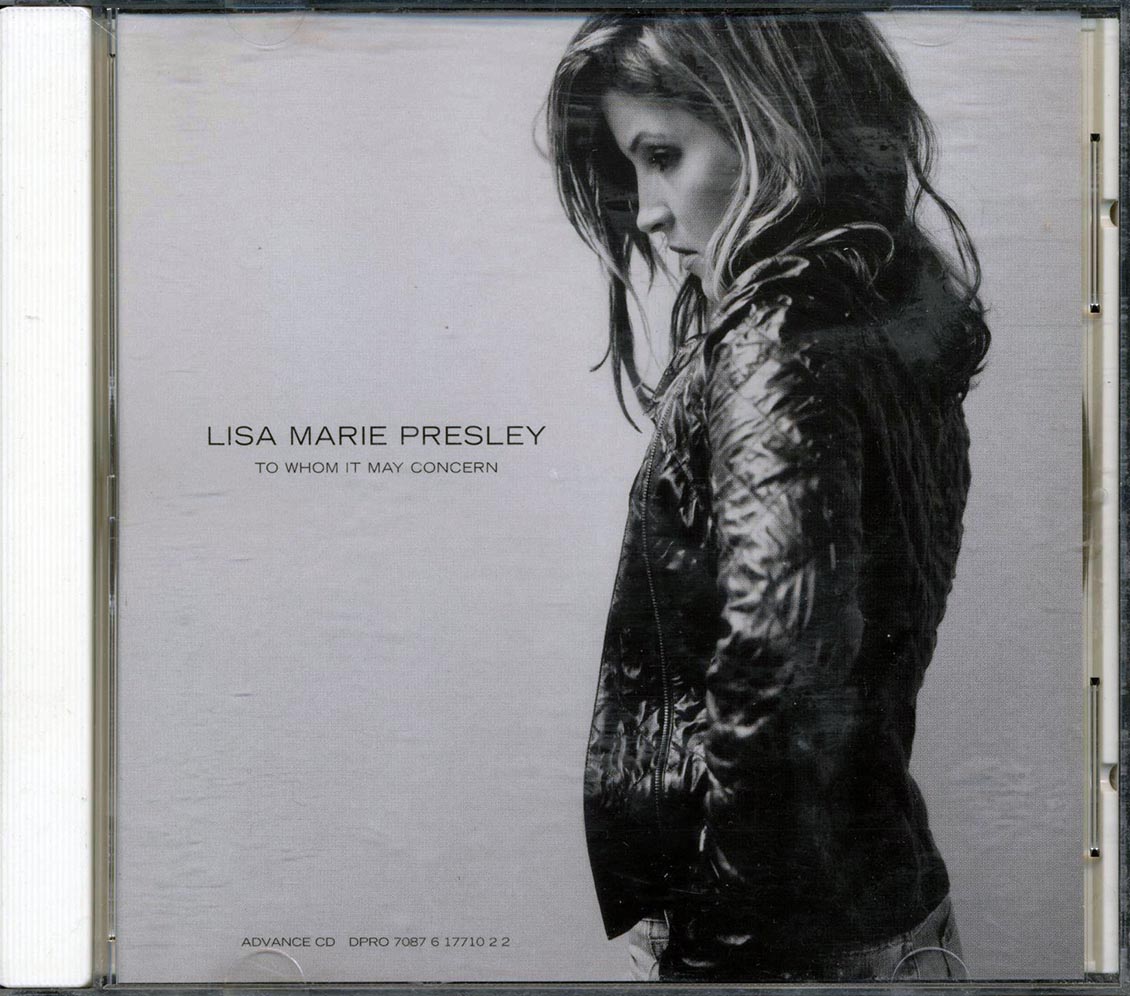 Lisa Marie Presley - To Whom It May Concern [2003 Promo] [New CD]