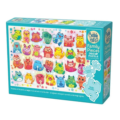 Little Monsters 350 Piece Family Jigsaw Puzzle Cobble Hill