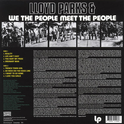 Lloyd Parks & We the People - Meet the People [2017 Reissue] [New Vinyl Record LP]