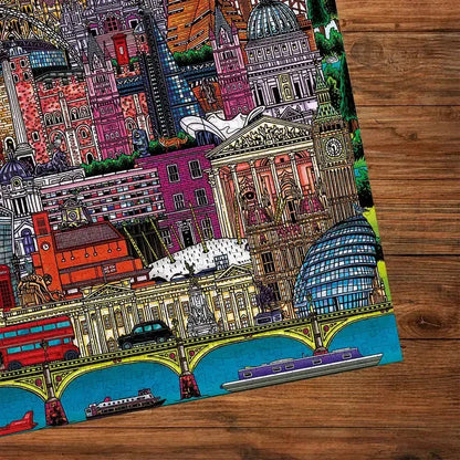 London Cityscape 500 Piece Jigsaw Puzzle Gibsons