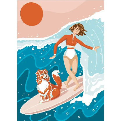 Longboard 99 Piece Mini Jigsaw Puzzle Puzzledly