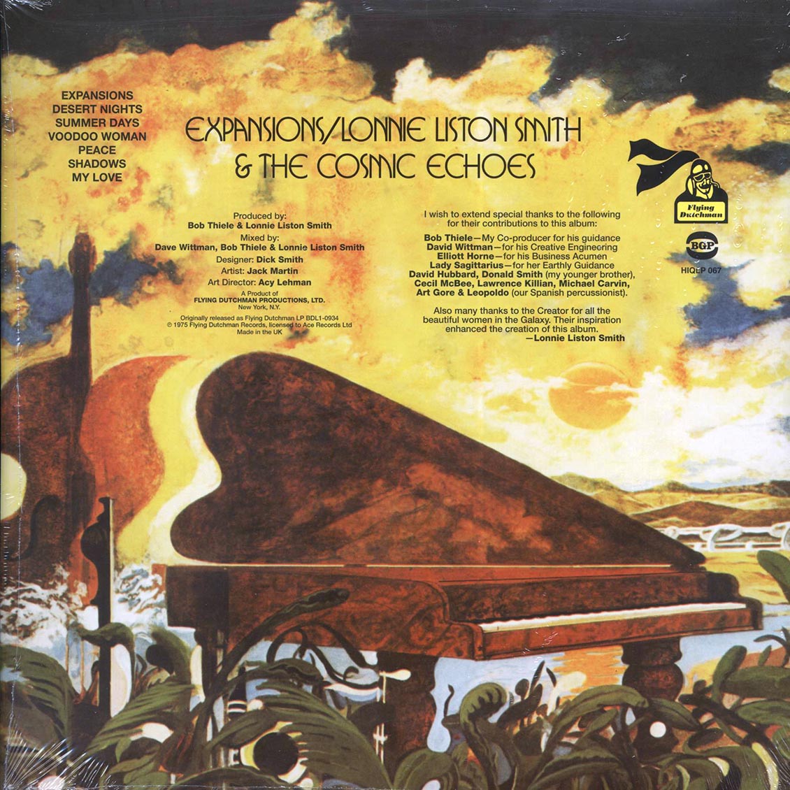 Lonnie Liston Smith & The Cosmic Echoes - Expansions [2020 Reissue 180G] [New Vinyl Record LP]
