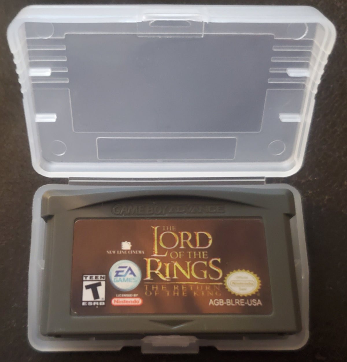 Lord of the Rings The Return of the King GBA Video Game Boy Advance 2003