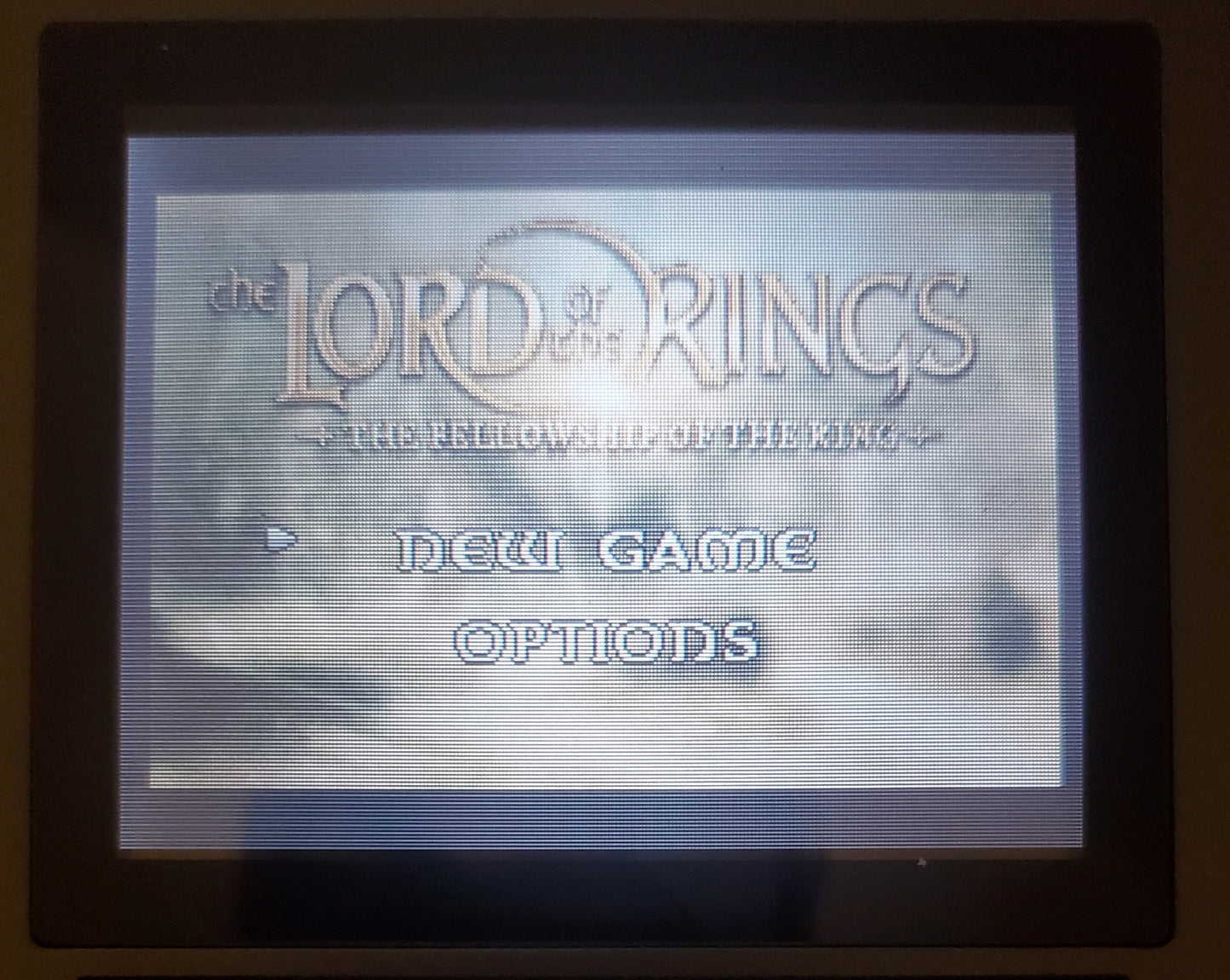 Lord of the Rings Fellowship of the Ring GBA Video Game Boy Advance