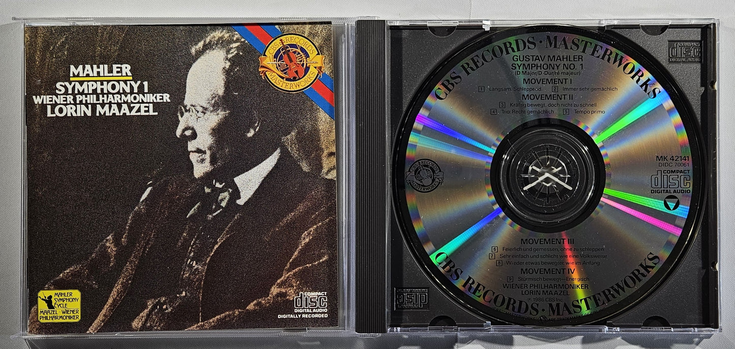Lorin Maazel - Mahler: Symphony 1 [1986 Used CD]