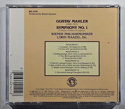 Lorin Maazel - Mahler: Symphony 1 [1986 Used CD]