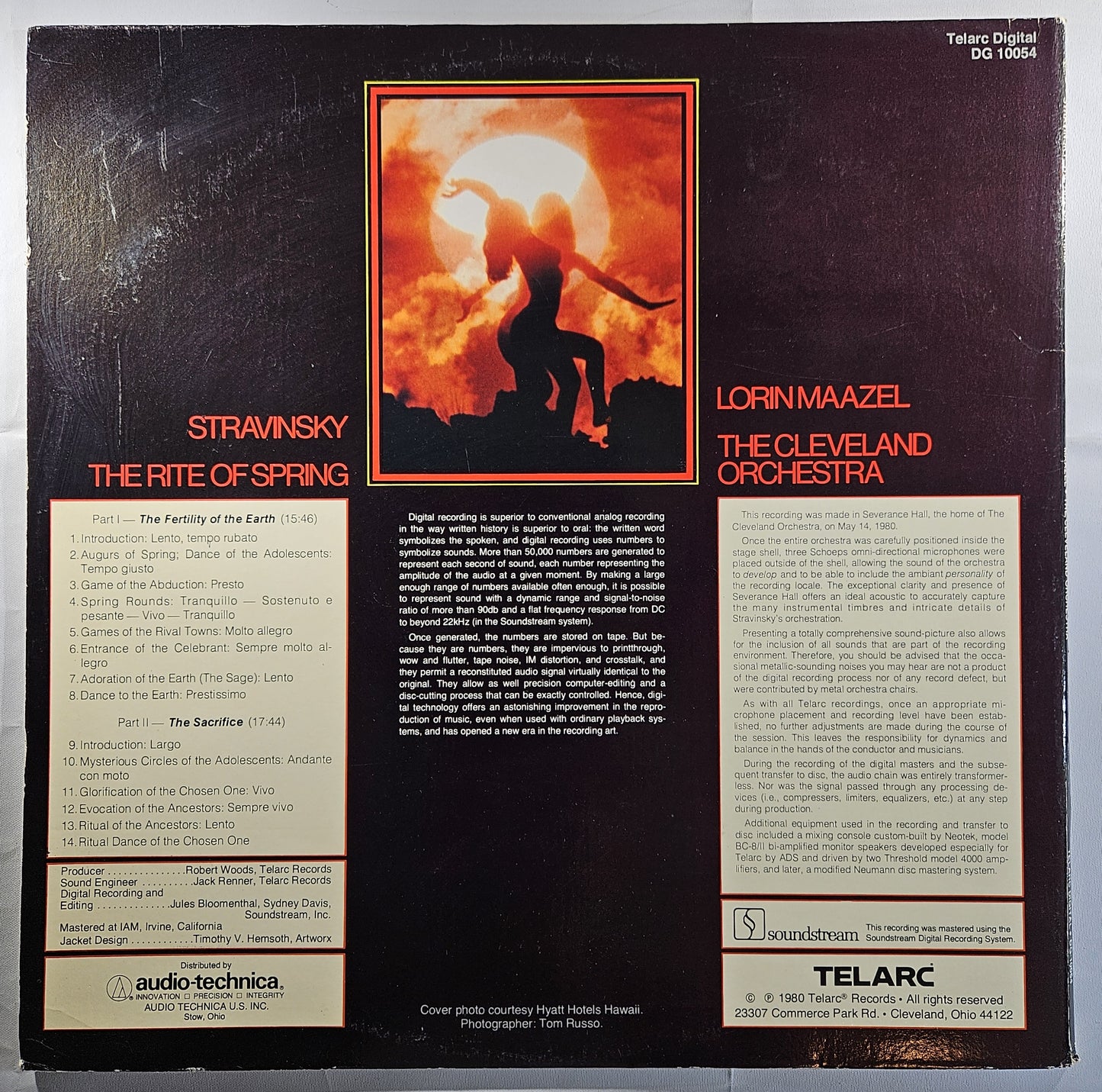 Lorin Maazel - Stravinsky: The Rite of Spring [1980 Used Vinyl Record LP]