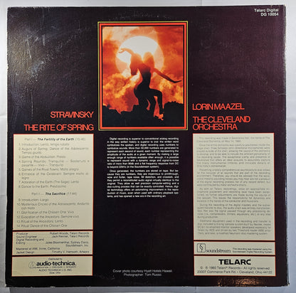 Lorin Maazel - Stravinsky: The Rite of Spring [1980 Used Vinyl Record LP]
