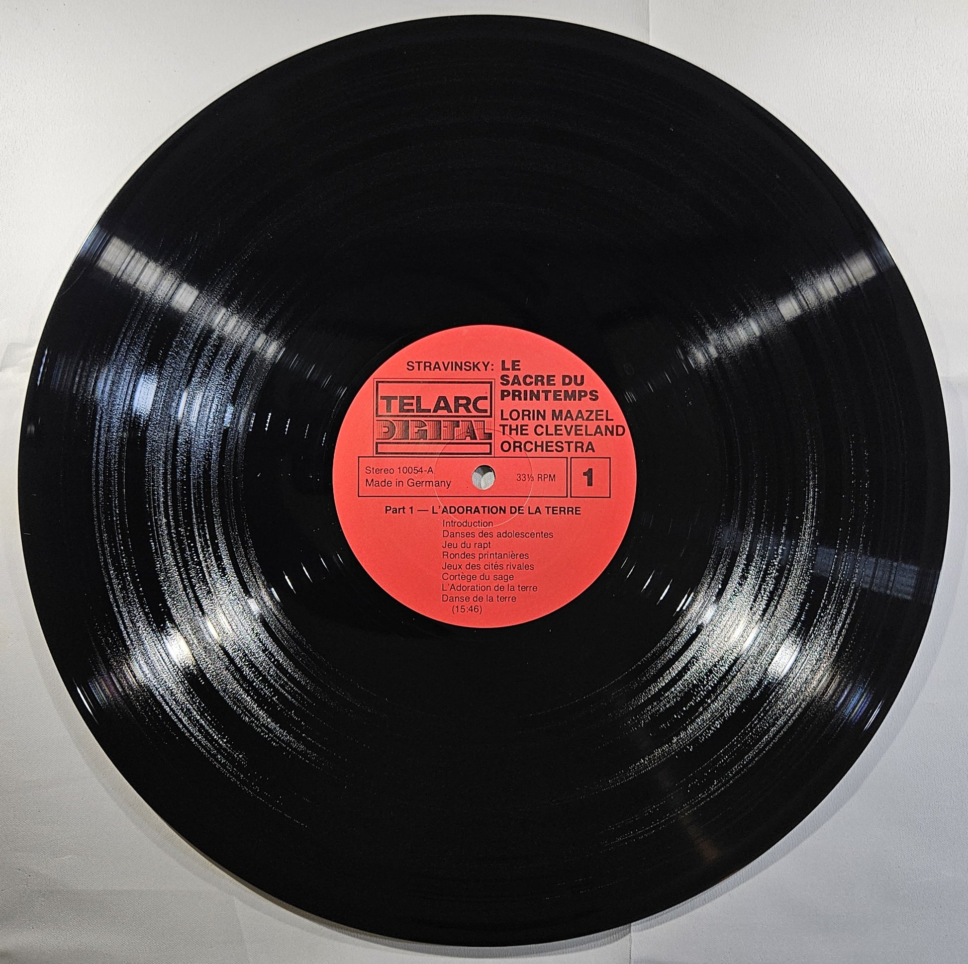 Lorin Maazel - Stravinsky: The Rite of Spring [1980 Used Vinyl Record LP]