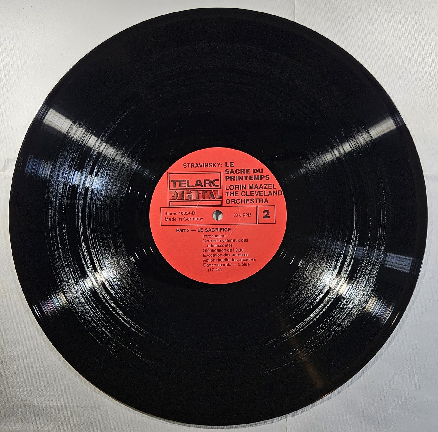 Lorin Maazel - Stravinsky: The Rite of Spring [1980 Used Vinyl Record LP]