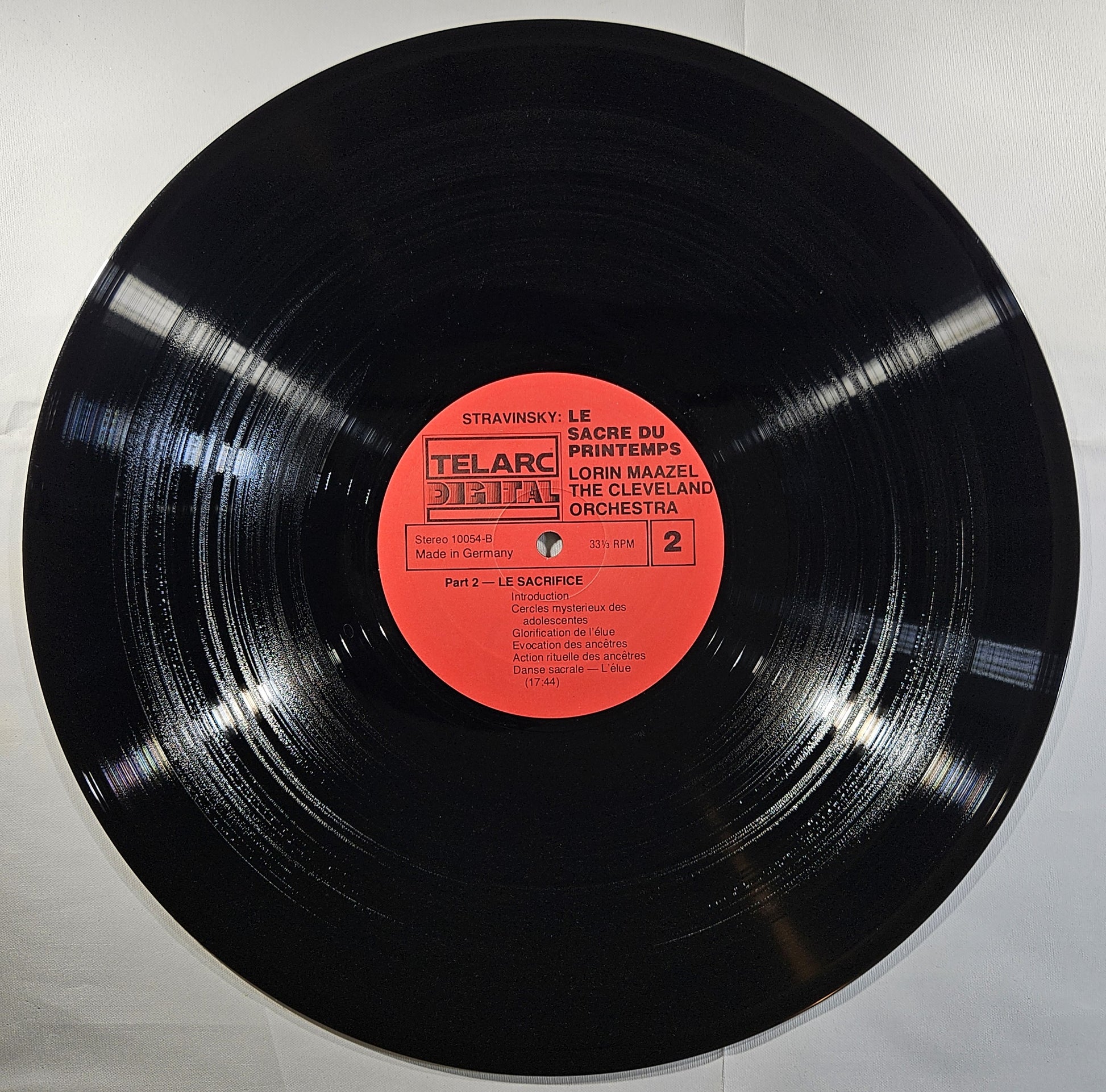 Lorin Maazel - Stravinsky: The Rite of Spring [1980 Used Vinyl Record LP]
