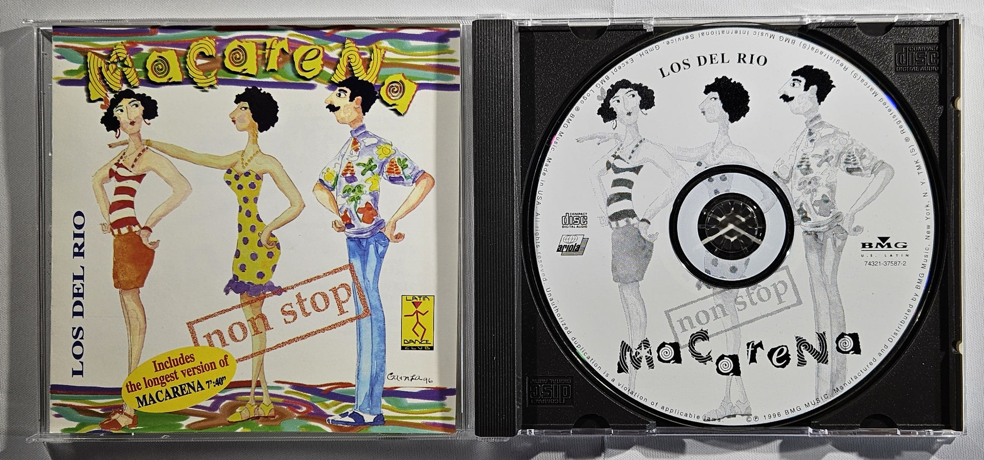 Los Del Rio - Marcarena (Non Stop) [1996 Used CD]