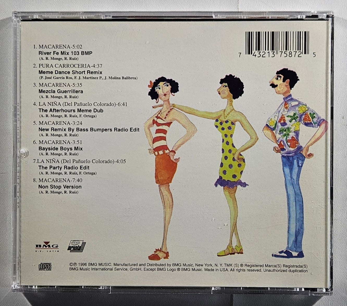 Los Del Rio - Marcarena (Non Stop) [1996 Used CD]
