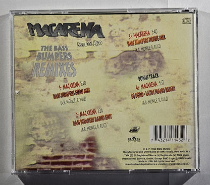 Los Del Rio - Macarena (The Bass Bumpers Remixes) [1996 Used CD Single]