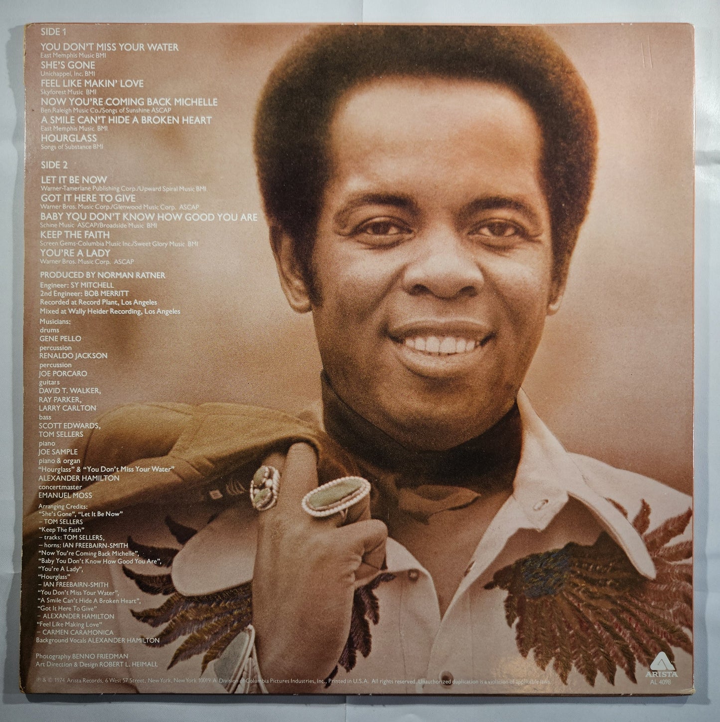 Lou Rawls - She's Gone [1976 Reissue Monarch Pressing] [Used Vinyl Record LP]