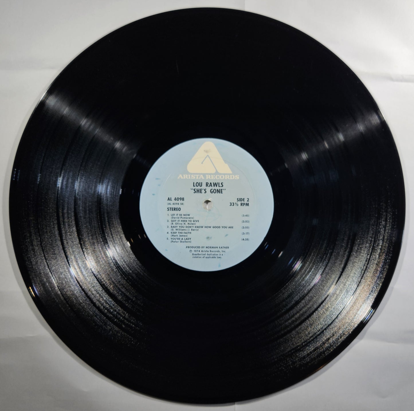 Lou Rawls - She's Gone [1976 Reissue Monarch Pressing] [Used Vinyl Record LP]