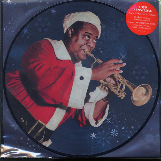 Louis Armstrong - Louis Wishes You a Cool Yule [2022 Compilation Picture Disc] [New Vinyl Record LP]