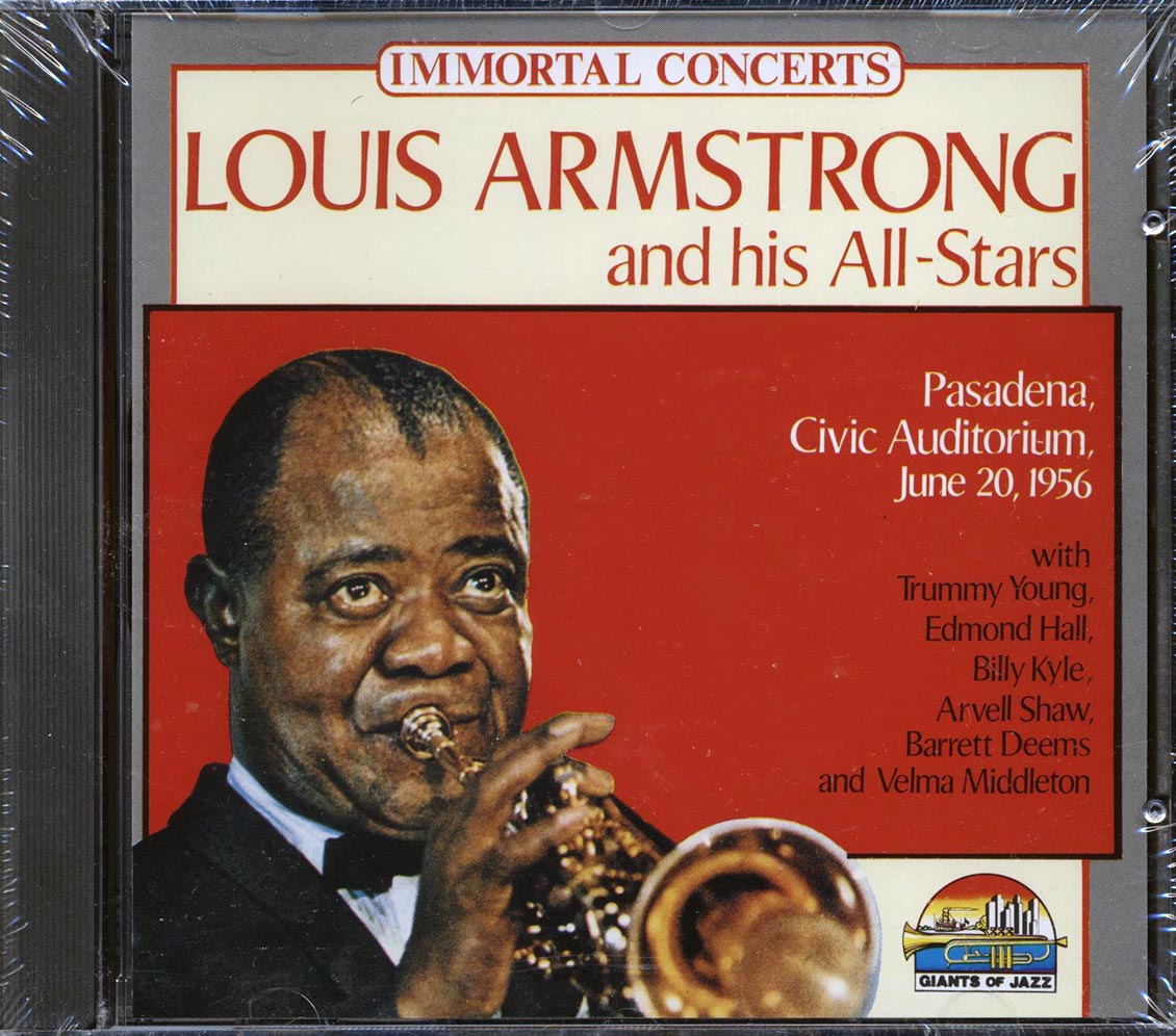 Louis Armstrong & His All-Stars - Pasadena, Civic Auditorium, June 20, 1956 [1990 Reissue] [New CD]