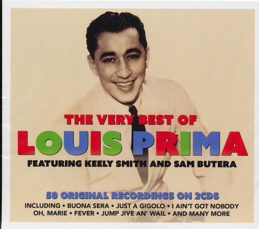 Louis Prima - The Very Best of Louis Prima [2016 Compilation] [New Double CD]