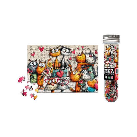 Lovable Cats 150 Piece Mini Jigsaw Puzzle Micro Puzzles