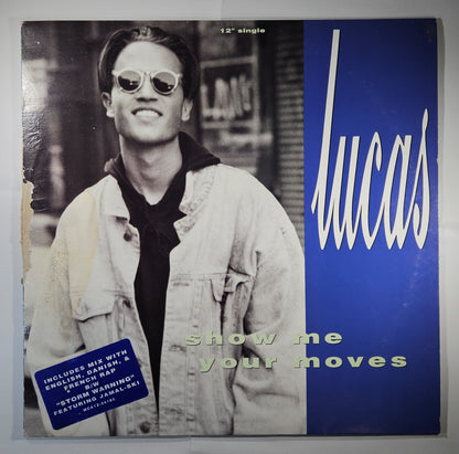 Lucas - Show Me Your Moves [1991 Promo] [Used Vinyl Record 12" Single] [B]