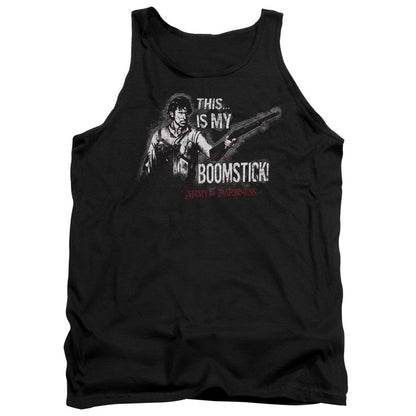 Army Of Darkness Boomstick Mens Tank Top Shirt Black Officially Licensed