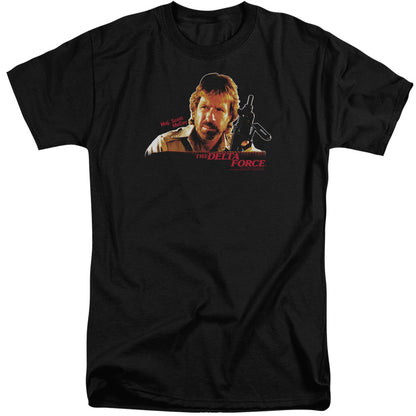 Delta Force Maj Scott Mccoy Mens Tall T Shirt Black Officially Licensed