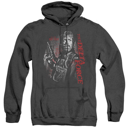 Delta Force Black Ops Heather Mens Hoodie Black Officially Licensed