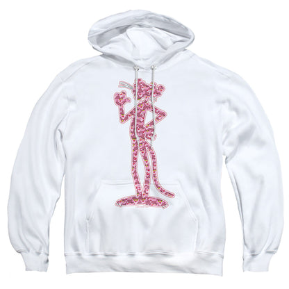 Pink Panther Heads Mens Hoodie White Officially Licensed